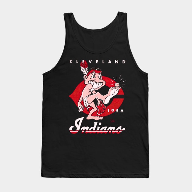 50c Indians Tank Top by LilNae